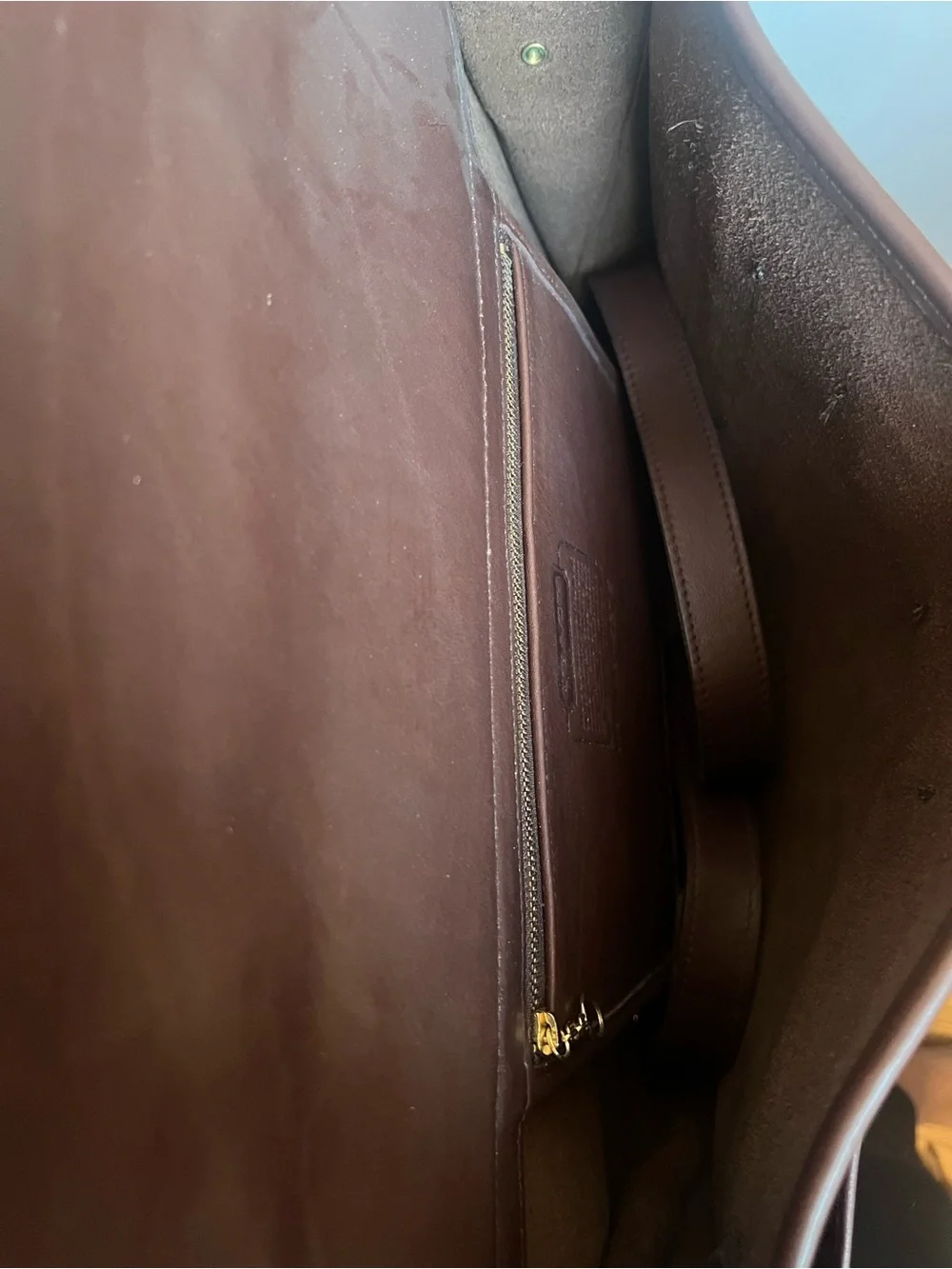 Vintage Coach Brown Leather Briefcase - Picture 3 of 4